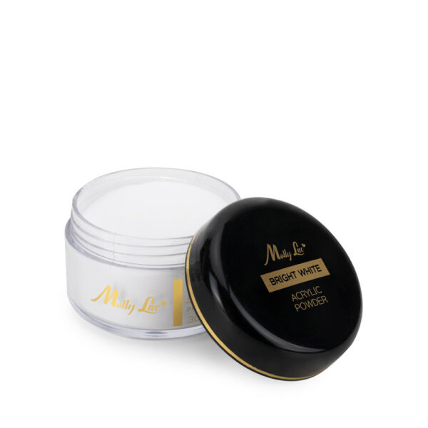 Acrylpoeder van MollyLac   Bright White  30 g