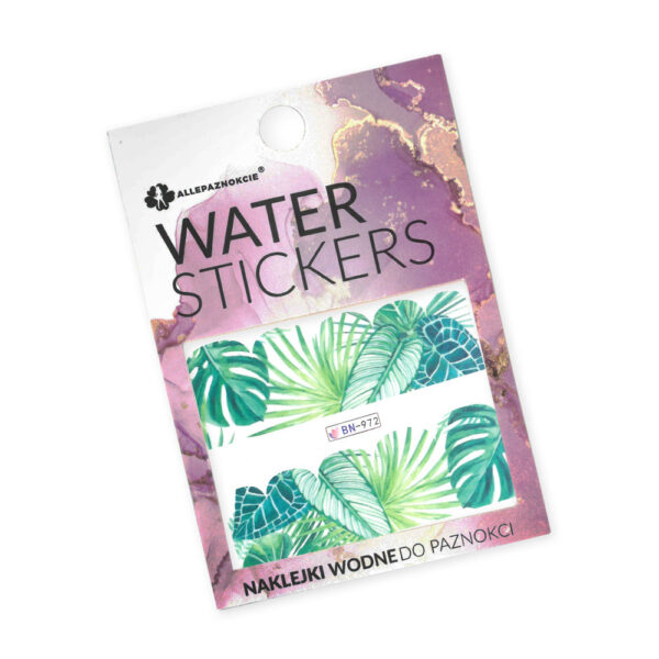 Waternagelstickers bladeren BN-972